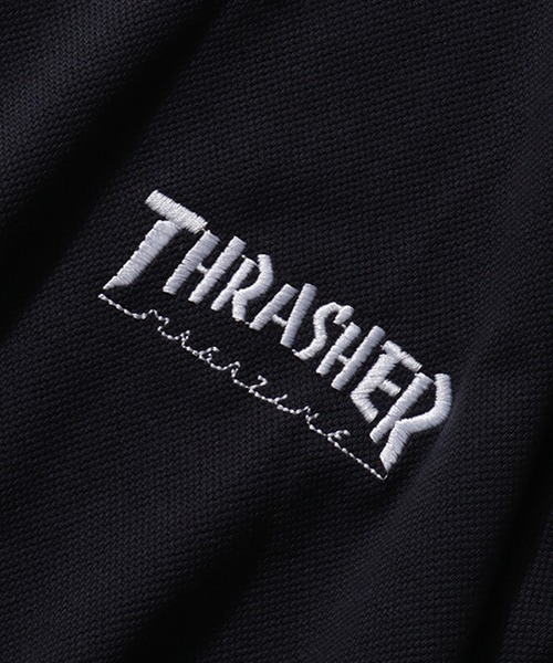 THRASHER(スラッシャー)の「【THRASHER/スラッシャー】襟ライン半袖ポロTシャツ(ポロシャツ・メンズ・ネイビー/ブラック/ホワイト・M/L/XL)」の19枚目の写真