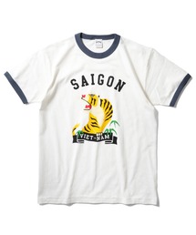 HOUSTON | HOUSTON リンガーTシャツ(TIGER)(Tシャツ/カットソー)