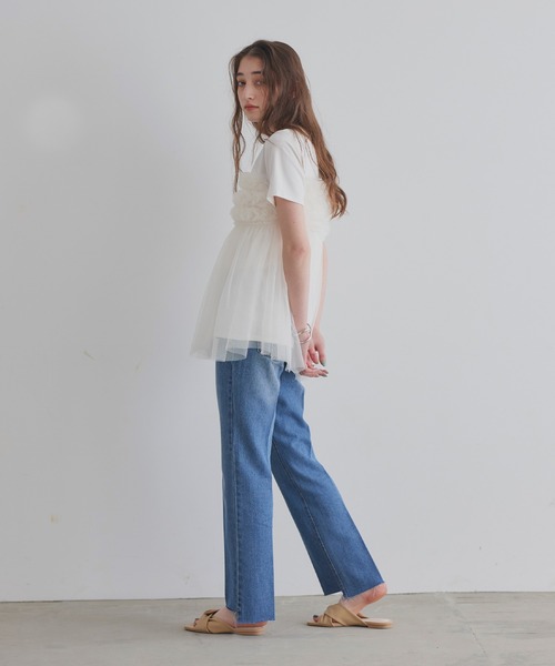 LIAN(リアン)の「リボンサンダル(サンダル・レディース・ブラック/ベージュ・LARGE/MEDIUM)」の4枚目の写真