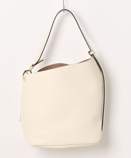 Scrap Book（スクラップブック）の「【LORISTELLA】アシメ ワンハンドルバッグ（ショルダーバッグ・レディース・ホワイト/ブラック・FREE）」の2枚目の写真
