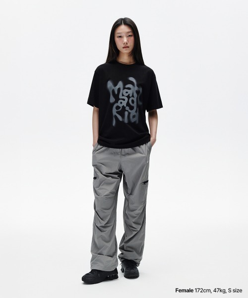mahagrid/マハグリッド』 GRAFFITI BLUR TEE /グラフィティ