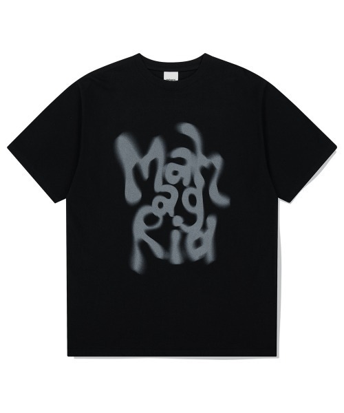 mahagrid/マハグリッド』 GRAFFITI BLUR TEE /グラフィティ