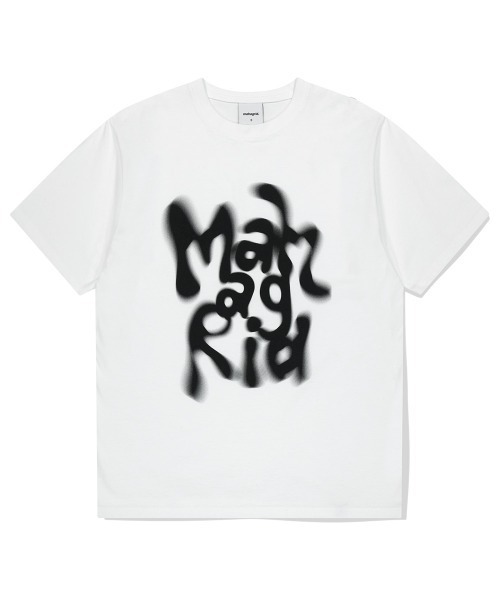 【mahagrid】23FW★ BLUR LS TEE mahagrid/マハグリッド』 GRAFFITI BLUR TEE /グラフィティ