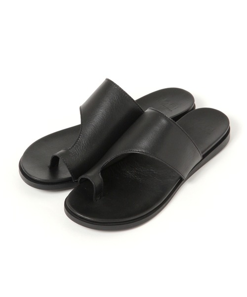 studio CLIP（スタディオクリップ）の「【daily CLIP】BARI サムトングサンダル（サンダル・レディース・ブラック/ベージュ/その他2・MEDIUM/LARGE）」の2枚目の写真