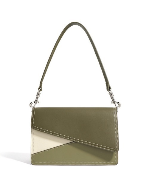 NiiNa(ニーナ)の「【 NiiNa / ニーナ 】高品質牛革 2way ワンハンドル カラーデザイン ショルダーバッグ(ショルダーバッグ・レディース・ピンク/ライム/ブルー/グリーン・FREE)」の13枚目の写真