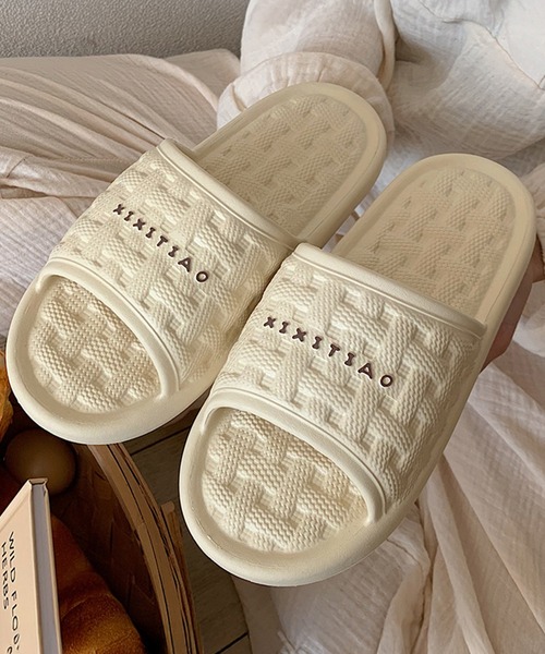 MAXMARA ロゴパッチスリッポンサンダル 【関税込】 シューズブランドSebago（セバゴ）とのコラボレーション
