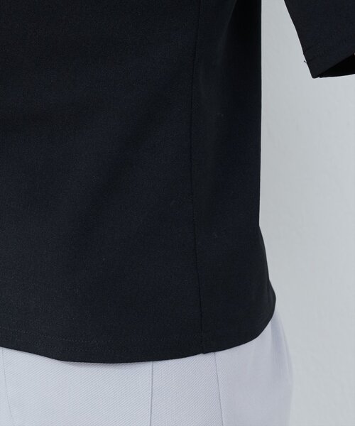 natural couture（ナチュラルクチュール）の「【WEB限定】前後2WAYパフスリーブブラウス（シャツ/ブラウス・レディース・ピンク/ブラック/グレー・FREE）」の21枚目の写真