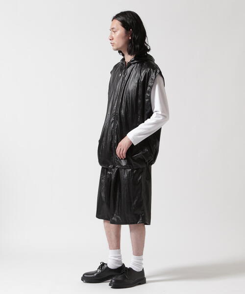 FR(13)NDS（フレンズ）の「FR(13)NDS /フレンズ/テンセルコーティング ショーツ（その他パンツ・メンズ・ブラック/グレー・F）」の5枚目の写真