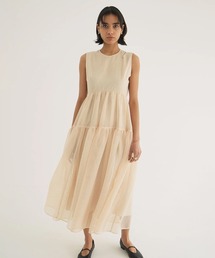 セール】VINTAGE LACE PUFF ONE PIECE（ワンピース）｜CLANE
