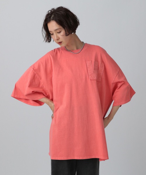 Ptanです！ セール】パッチワークBIGチュニック 242766（Tシャツ/カットソー