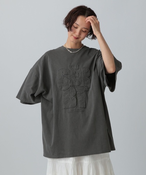 セール】パッチワークBIGチュニック 242766（Tシャツ/カットソー