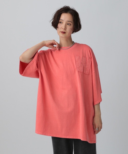 セール】パッチワークBIGチュニック 242766（Tシャツ/カットソー