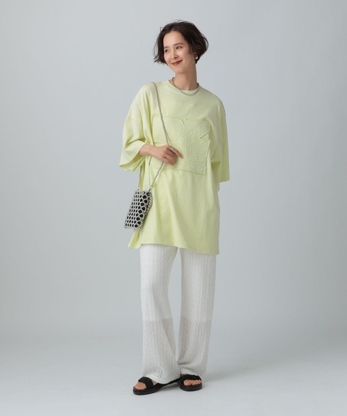 セール】パッチワークBIGチュニック 242766（Tシャツ/カットソー