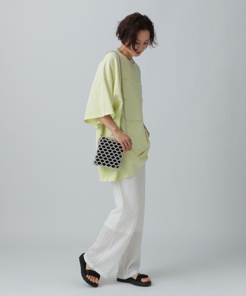 セール】パッチワークBIGチュニック 242766（Tシャツ/カットソー