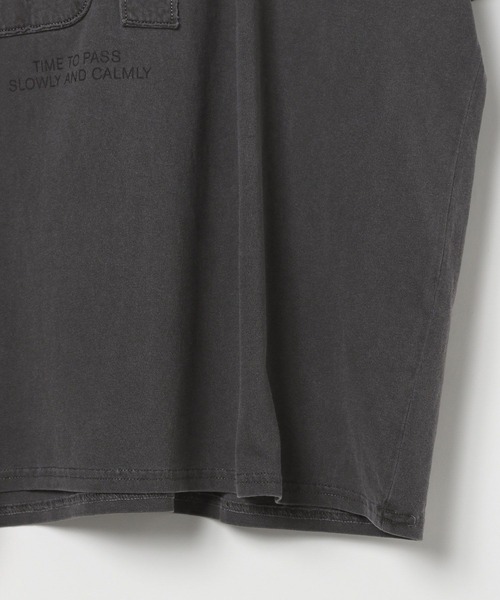 LEPSIM(レプシィム)の「パッチワークBIGチュニック 242766(Tシャツ/カットソー・レディース・チャコールグレー/レッド系その他/イエロー・FREE)」の10枚目の写真