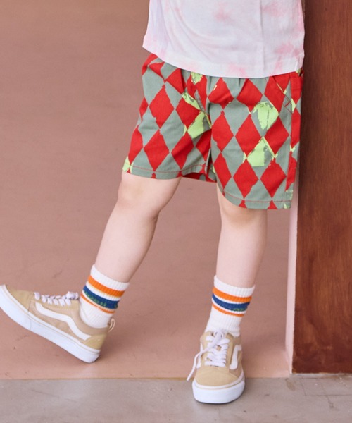 Life Support Products（ライフサポートプロダクツ）の「ショートタックパンツ（その他パンツ・キッズ・オフホワイト/キナリ/ネイビー/ホワイト/ピンク/キャメル/ブルー/ターコイズブルー/ブラック/レッド・110/100/95/90/120/80/150/140/130）」の10枚目の写真