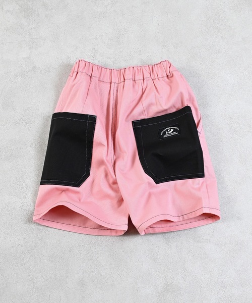 Life Support Products（ライフサポートプロダクツ）の「ショートタックパンツ（その他パンツ・キッズ・オフホワイト/キナリ/ネイビー/ホワイト/ピンク/キャメル/ブルー/ターコイズブルー/ブラック/レッド・110/100/95/90/120/80/150/140/130）」の9枚目の写真