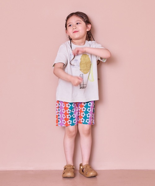 Life Support Products（ライフサポートプロダクツ）の「ショートタックパンツ（その他パンツ・キッズ・オフホワイト/キナリ/ネイビー/ホワイト/ピンク/キャメル/ブルー/ターコイズブルー/ブラック/レッド・110/100/95/90/120/80/150/140/130）」の11枚目の写真