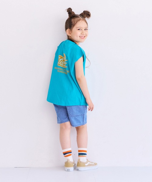 Life Support Products（ライフサポートプロダクツ）の「ショートタックパンツ（その他パンツ・キッズ・オフホワイト/キナリ/ネイビー/ホワイト/ピンク/キャメル/ブルー/ターコイズブルー/ブラック/レッド・110/100/95/90/120/80/150/140/130）」の12枚目の写真