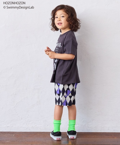 Life Support Products（ライフサポートプロダクツ）の「ショートタックパンツ（その他パンツ・キッズ・オフホワイト/キナリ/ネイビー/ホワイト/ピンク/キャメル/ブルー/ターコイズブルー/ブラック/レッド・110/100/95/90/120/80/150/140/130）」の15枚目の写真