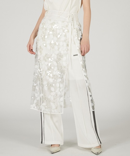 プランクプロジェクト　スパンコール　ラップスカート　美品 Sequined Wrap Skirt