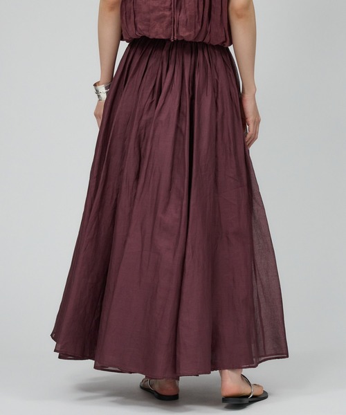 Marilyn Moon（マリリンムーン）の「【MARILYN MOON】シアースカート（スカート・レディース・ブラック/ブラウン・フリー）」の18枚目の写真