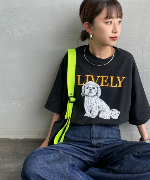 tシャツ 「SCREEN STARS/スクリーンスターズ」 DOG＆CAT プリントTシャツ レディース セール】[SCREEN STARS/スクリーンスターズ] DOG&CAT プリントT