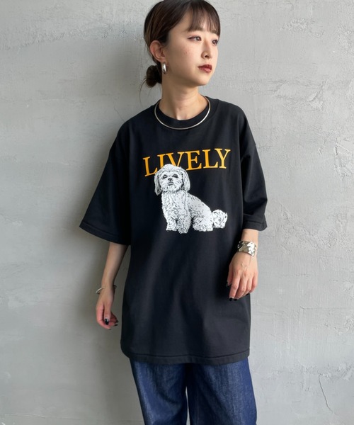 tシャツ 「SCREEN STARS/スクリーンスターズ」 DOG＆CAT プリントTシャツ レディース SCREEN STARS tシャツ 「SCREEN STARS/スクリーンスターズ