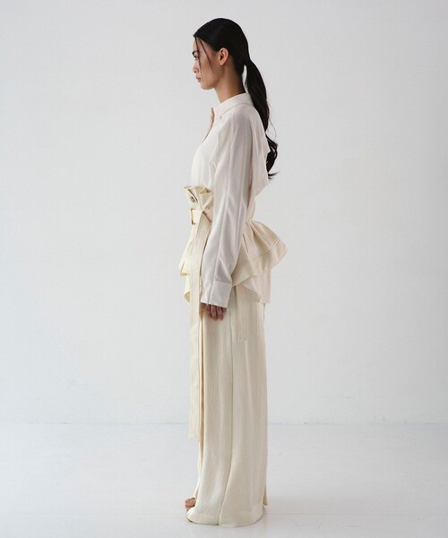 2way Belted Bustier｜ウォッシャブル/セットアップ/ビスチェ