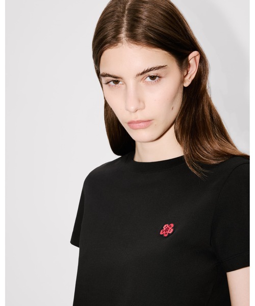 KENZO ☆ ケンゾー コットン T シャツ Boke Flower' エンブロイド コットン Tシャツ(Tシャツ