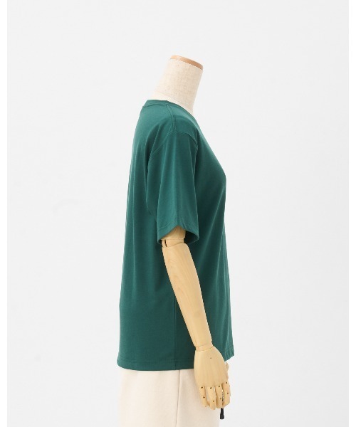 THOUSAND MILE（サウザンドマイル）の「【THOUSAND MILE】SHORT SLEEVE T-SHIRT/ショートスリーブＴシャツ（Tシャツ/カットソー・メンズ・ホワイト/グレー/ブラック/ライトブラウン/ネイビー/グリーン/ボルドー・XL/L/M/S/XS）」の15枚目の写真