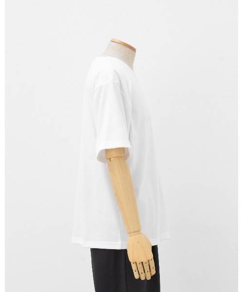 THOUSAND MILE（サウザンドマイル）の「【THOUSAND MILE】SHORT SLEEVE T-SHIRT/ショートスリーブＴシャツ（Tシャツ/カットソー・メンズ・ホワイト/グレー/ブラック/ライトブラウン/ネイビー/グリーン/ボルドー・XL/L/M/S/XS）」の18枚目の写真