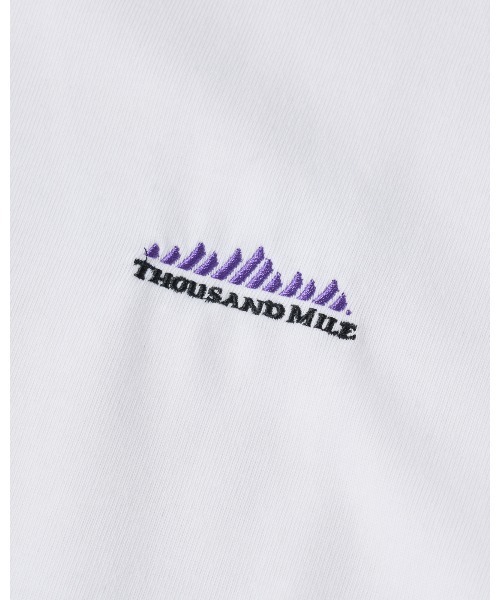 THOUSAND MILE（サウザンドマイル）の「【THOUSAND MILE】SHORT SLEEVE T-SHIRT/ショートスリーブＴシャツ（Tシャツ/カットソー・メンズ・ホワイト/グレー/ブラック/ライトブラウン/ネイビー/グリーン/ボルドー・XL/L/M/S/XS）」の10枚目の写真
