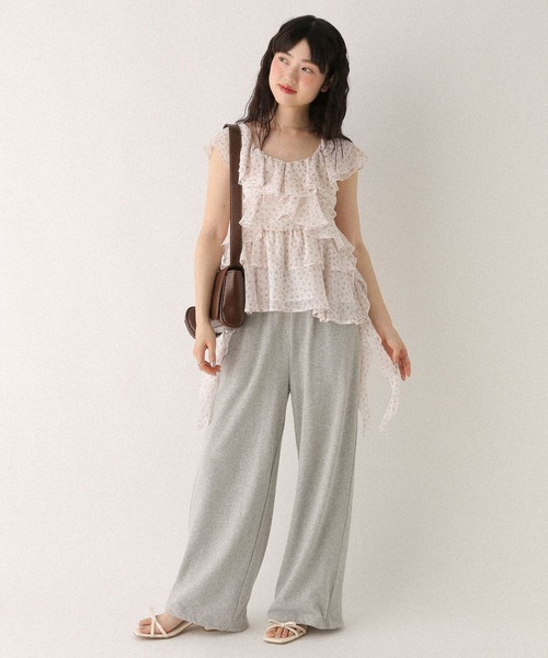 Heather(ヘザー)の「フィッシュテールフリルブラウス 499191(シャツ/ブラウス・レディース・ベージュ/ブラック/アイボリー・FREE)」の13枚目の写真