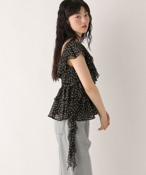 Heather(ヘザー)の「フィッシュテールフリルブラウス 499191(シャツ/ブラウス・レディース・ベージュ/ブラック/アイボリー・FREE)」の15枚目の写真