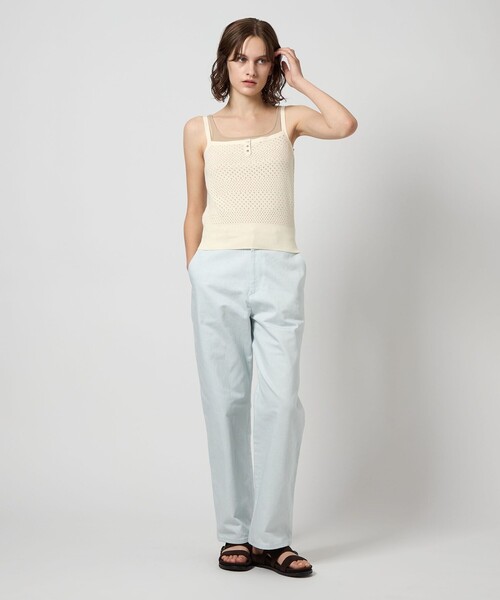スティーブンアラン　キャミソール Steven Alan＞アイレット キャミソール（キャミソール）｜Steven