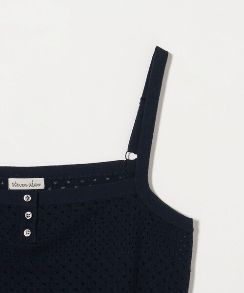 Steven Alan（スティーブンアラン）の「＜Steven Alan＞アイレット キャミソール（キャミソール・レディース・ネイビー/ホワイト・FREE）」の14枚目の写真