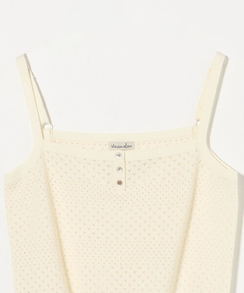 セール】＜Steven Alan＞アイレット キャミソール（キャミソール