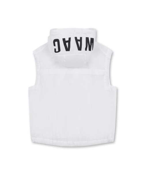 WAAC（ワック）の「WOMENS ノースリーブジップアップベスト（ベスト・レディース・ブラック/ホワイト/ライトピンク・SMALL/X-SMALL/MEDIUM）」の4枚目の写真