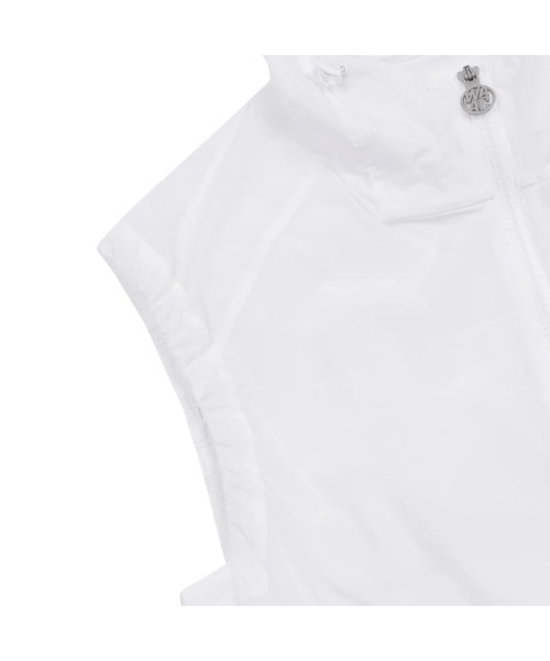 WAAC（ワック）の「WOMENS ノースリーブジップアップベスト（ベスト・レディース・ブラック/ホワイト/ライトピンク・SMALL/X-SMALL/MEDIUM）」の7枚目の写真