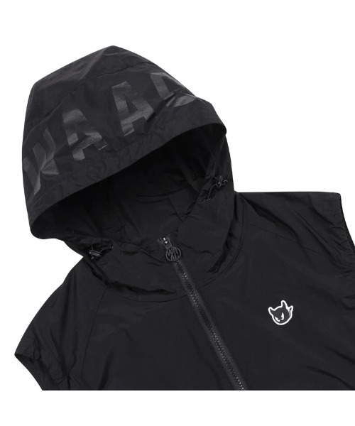 WAAC（ワック）の「WOMENS ノースリーブジップアップベスト（ベスト・レディース・ブラック/ホワイト/ライトピンク・SMALL/X-SMALL/MEDIUM）」の11枚目の写真