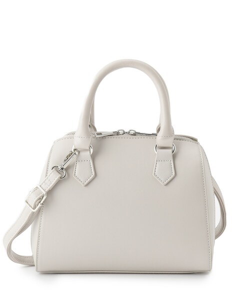 ショルダーバッグ・ポシェット 2-Way Shoulder Bag - Ivory B.I.D. ショルダーバッグ バッグ 「チェーンストラップ