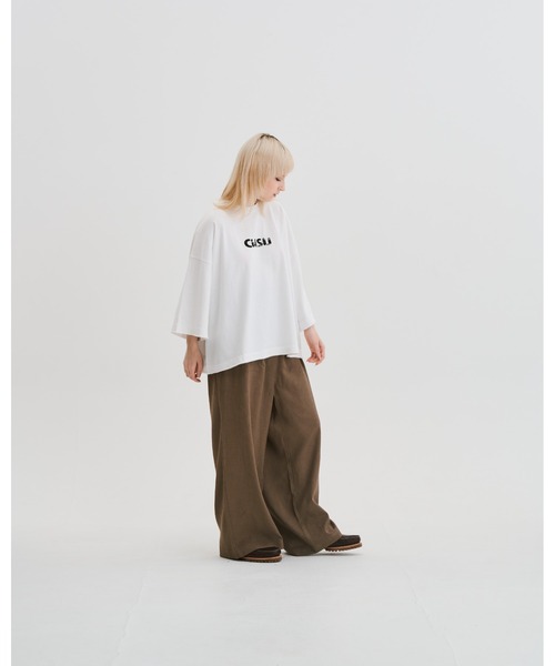 CIASU(シアス)の「グラフィックロゴTシャツ(Tシャツ/カットソー・メンズ・ブラック/ホワイト/ブラウン・MEDIUM/LARGE)」の22枚目の写真