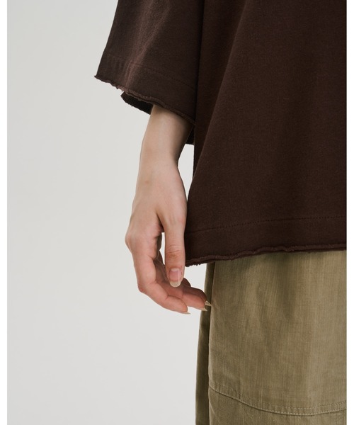 CIASU(シアス)の「グラフィックロゴTシャツ(Tシャツ/カットソー・メンズ・ブラック/ホワイト/ブラウン・MEDIUM/LARGE)」の18枚目の写真