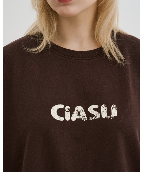 CIASU(シアス)の「グラフィックロゴTシャツ(Tシャツ/カットソー・メンズ・ブラック/ホワイト/ブラウン・MEDIUM/LARGE)」の16枚目の写真