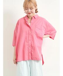 製品染め加工シャツ