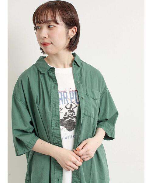 SM2（エスエムツー）の「製品染め加工シャツ（シャツ/ブラウス・レディース・オフホワイト/グリーン/ピンク/チャコールグレー・F）」の22枚目の写真