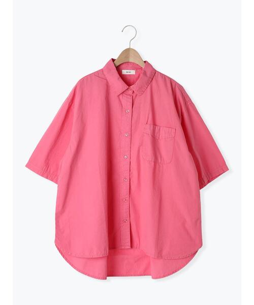 SM2（エスエムツー）の「製品染め加工シャツ（シャツ/ブラウス・レディース・オフホワイト/グリーン/ピンク/チャコールグレー・F）」の13枚目の写真