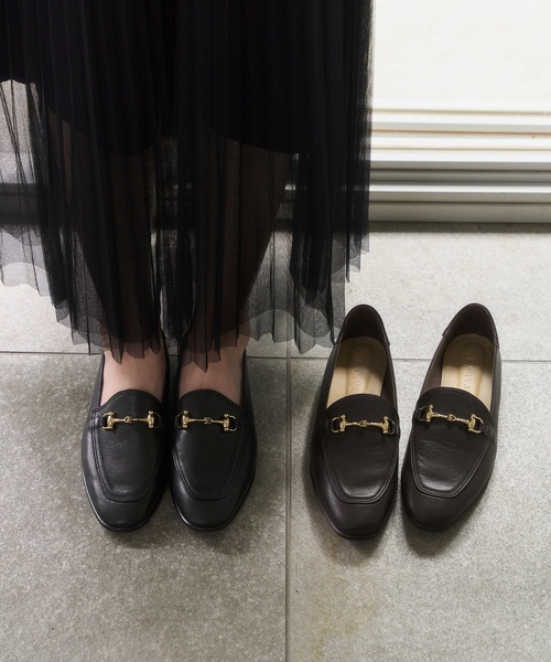 LE TALON レザービットバブーシュ25.5cm レザービットバブーシュ（ローファー）｜LE TALON（ルタロン）の