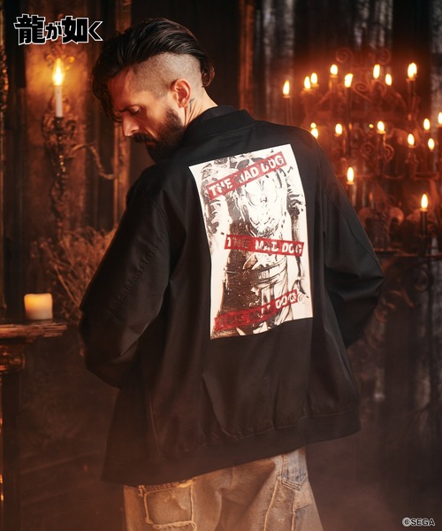 glamb（グラム）の「Goro Majima Blouson / ゴロウマジマブルゾン（ブルゾン・メンズ・ブラック・M/L/XL）」の14枚目の写真